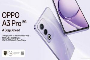 أوبو تطلق هاتف OPPO A3 Pro الجديد بتصميم متين وجسم مدرع