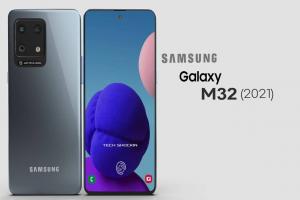 تسريبات حول الهاتف الذكي Samsung Galaxy M32 قادم بشاشة اموليد Infinity-U وبطاريه 6000 مللي أمبير
