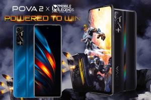 إطلاق الهاتف الذكي TECNO POVA 2 بشاشة 6.9 بوصه ومعالج Helio G85 وبطارية عملاقة 7000 مللي أمبير