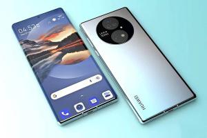 تسريب صورة الغطاء الخلفي لهاتف Huawei Mate 60 بهيكل معدني وكاميرا دائرية