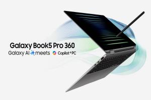 سامسونج تكشف عن لاب توب Galaxy Book 5 Pro 360 بمعالجات Intel Core Ultra Series 2 الجديدة